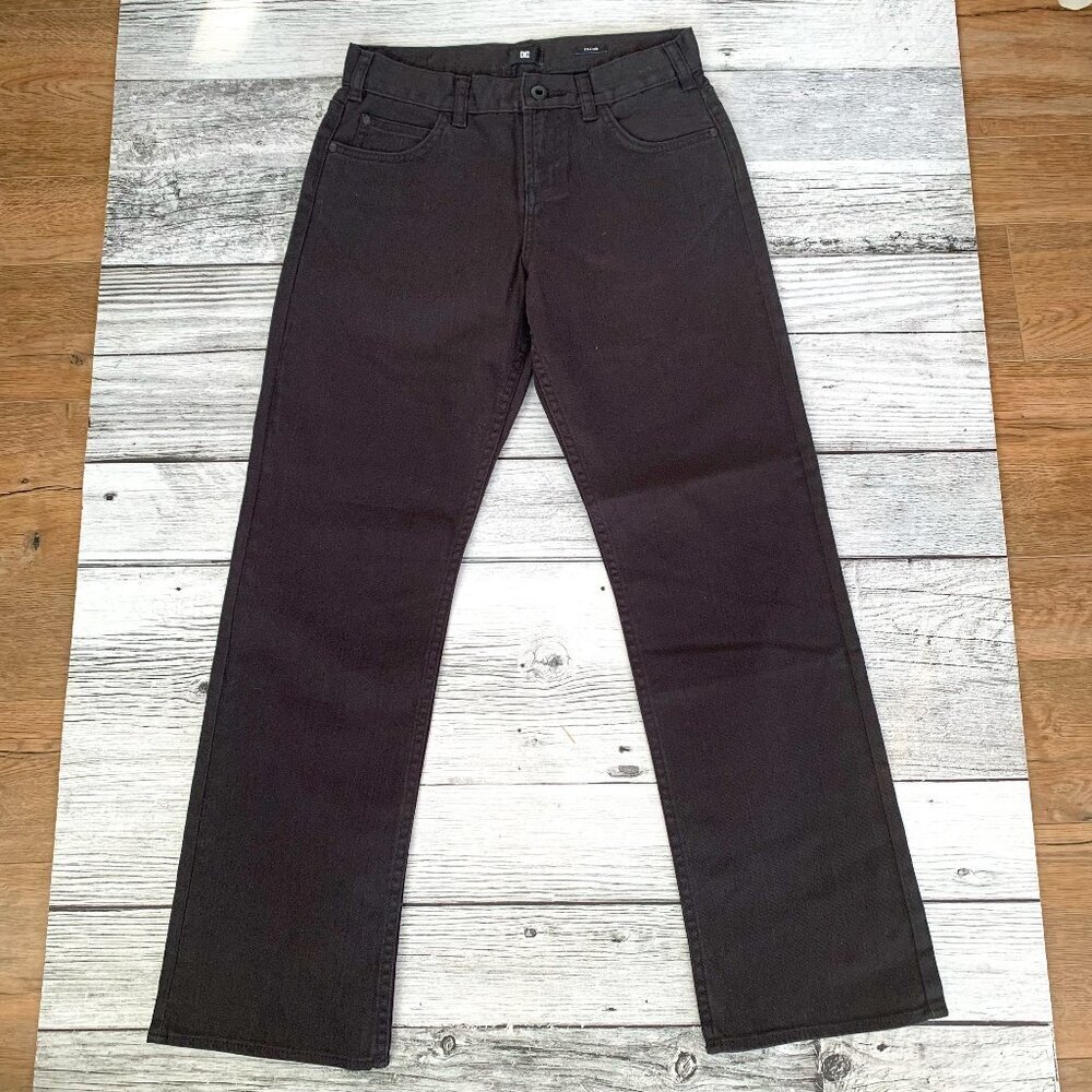 DC Shoe Co. Black Straight Fit Black Pants